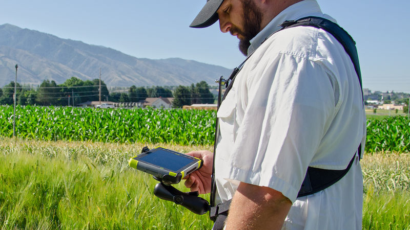 Slide four Mesa using shoulder harness