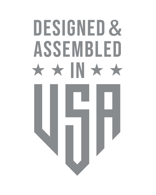 Designed and assembled in USA