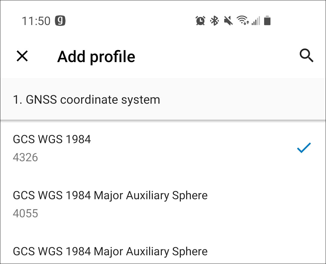GNSS Coordinate System.
